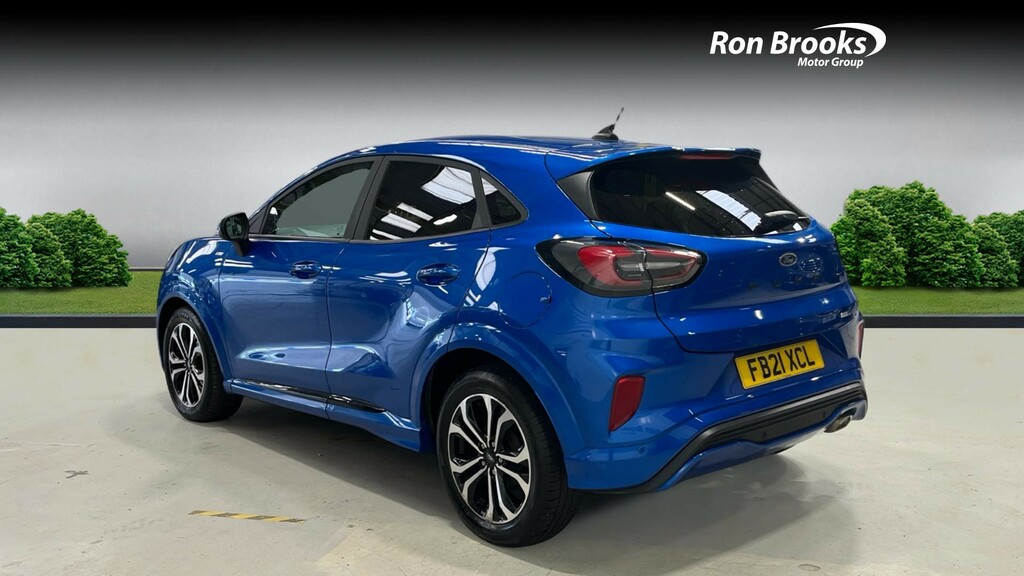 Ford Puma 1.0T Ecoboost Mhev St-line FB21XCL Blue #4