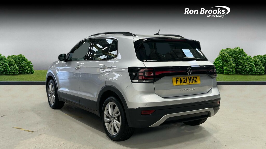 Volkswagen T-Cross 1.0 Tsi Se Euro 6 Ss Silver #4