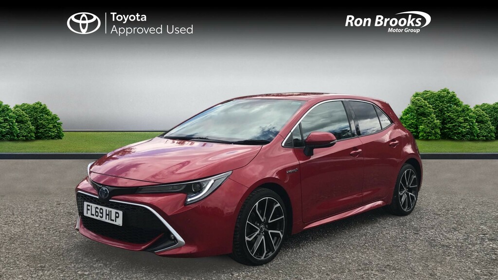Toyota Corolla 1.8 Vvt-h Excel Cvt Euro 6 FL69HLP Red #3