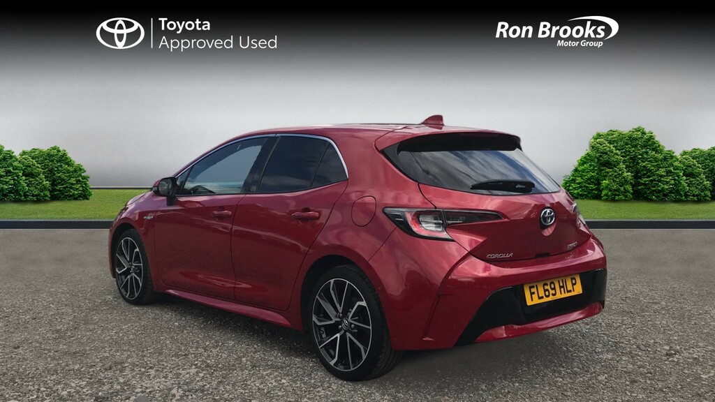 Toyota Corolla 1.8 Vvt-h Excel Cvt Euro 6 FL69HLP Red #4