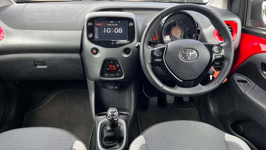 Toyota Aygo 1.0 Vvt-i X-trend Euro 6 5 Red #6