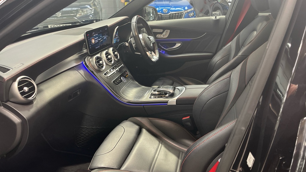 Mercedes-Benz C Class 3.0 C43 V6 Amg Edition Pr Black #5