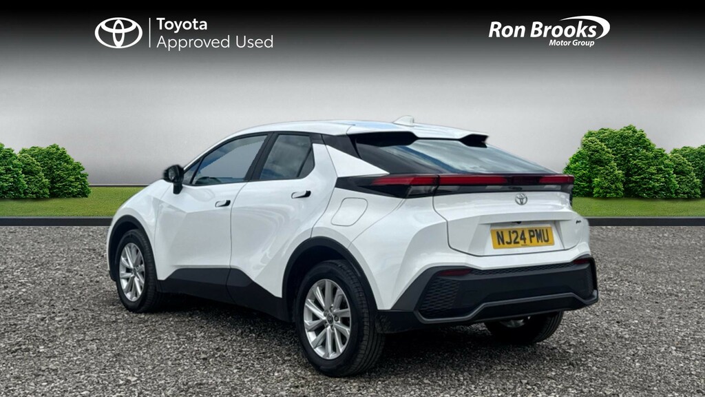 Toyota C-Hr 1.8 Vvt-h Icon Cvt Euro 6 White #4