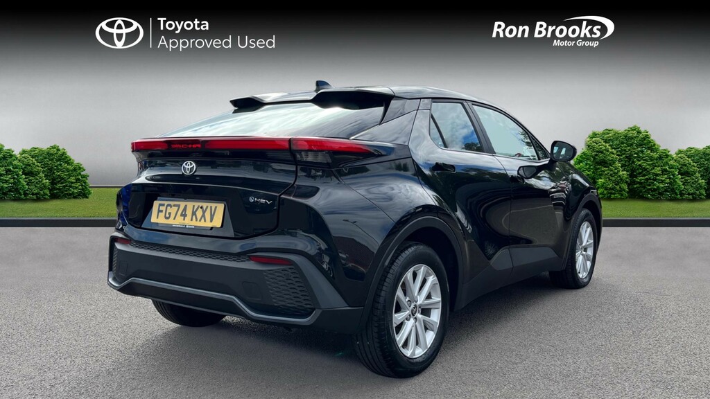 Toyota C-Hr 1.8 Vvt-h Icon Cvt Euro 6 FG74KXV Black #2