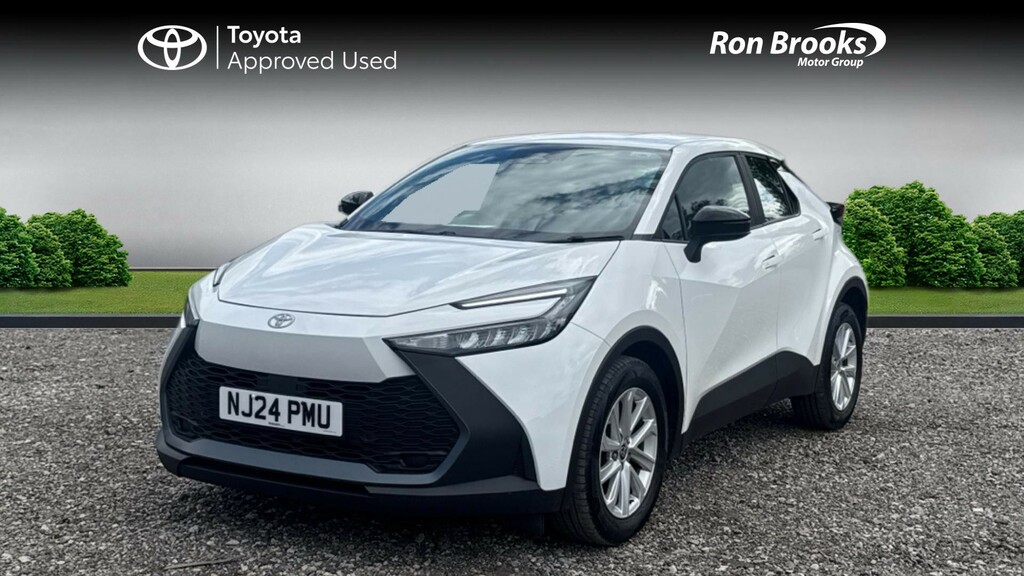 Toyota C-Hr 1.8 Vvt-h Icon Cvt Euro 6 White #3