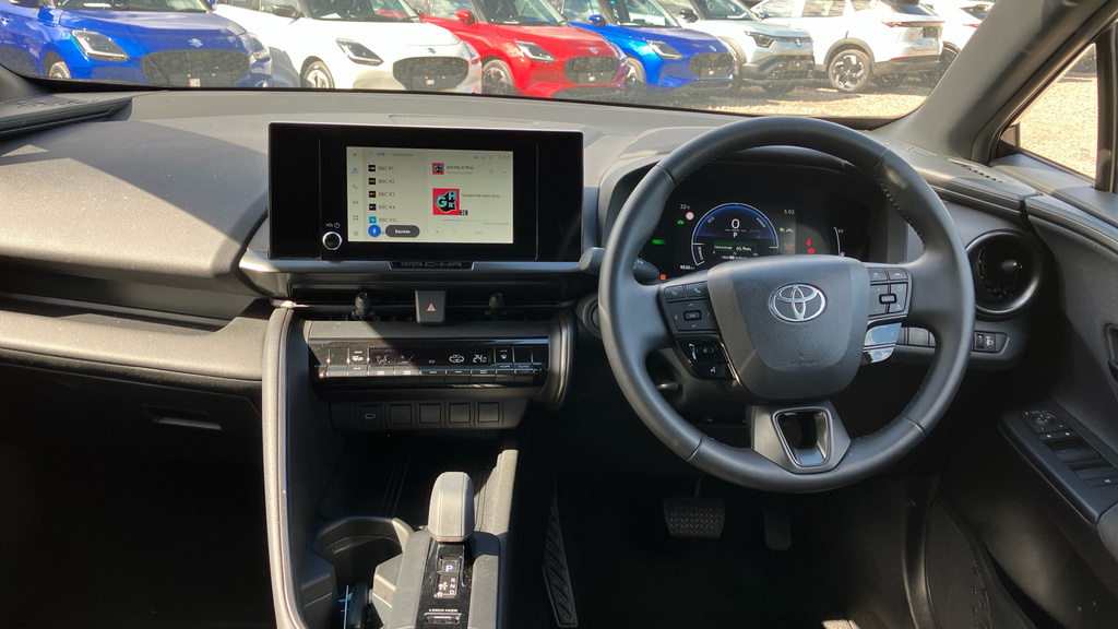 Toyota C-Hr 1.8 Vvt-h Icon Cvt Euro 6 FG25EYR Black #6