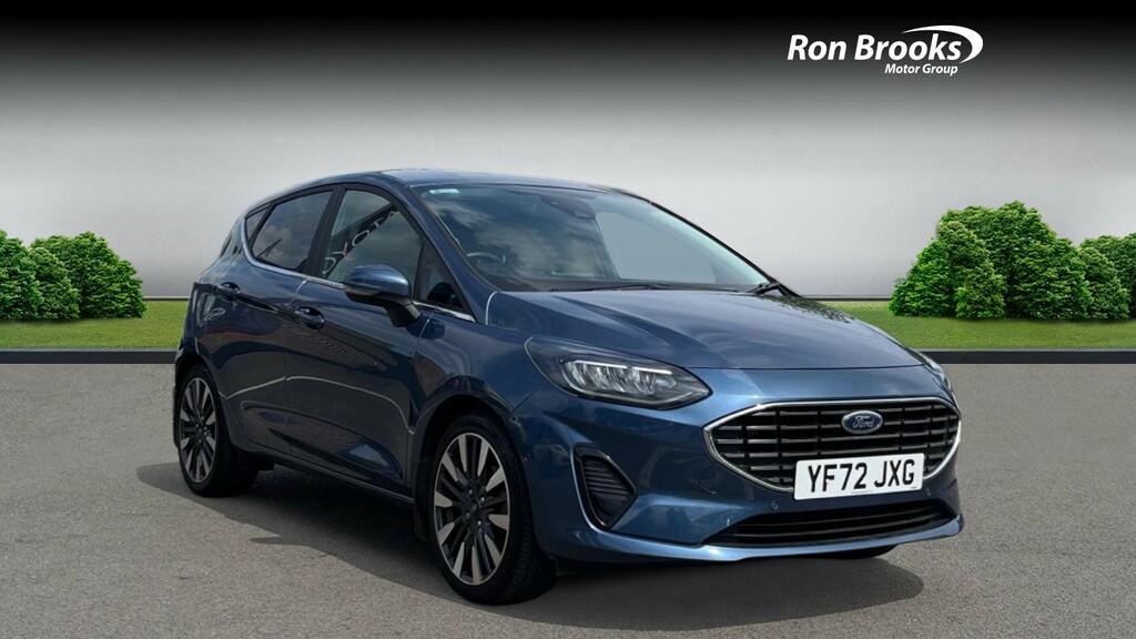 Ford Fiesta 1.0T Ecoboost Mhev Titaniu Blue