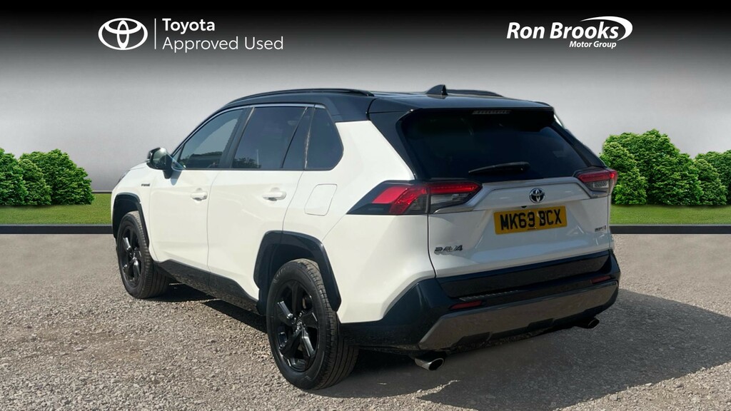Toyota Rav 4 2.5 Vvt-h Dynamic Cvt 4Wd MK69BCX White #4