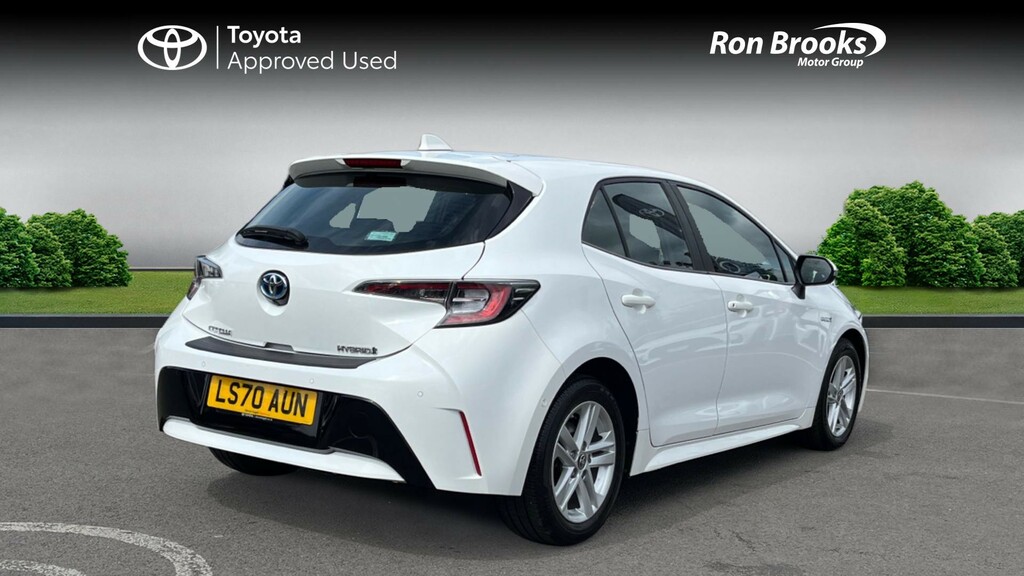 Toyota Corolla 1.8 Vvt-h Icon Tech Cvt Eu White #2