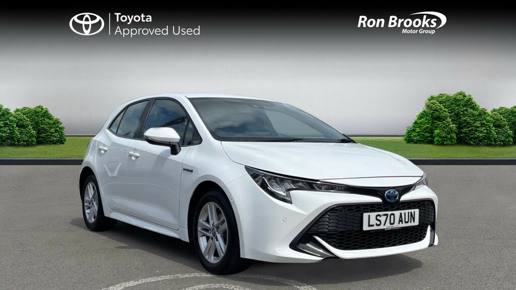 Toyota Corolla 1.8 Vvt-h Icon Tech Cvt Eu White