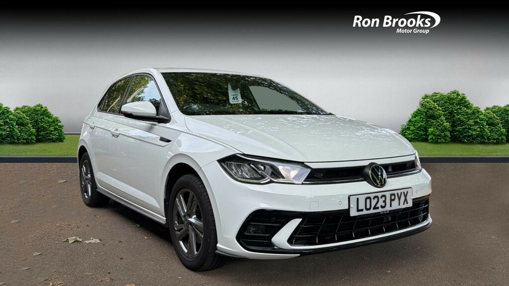Volkswagen Polo 1.0 Tsi R-line Dsg Euro 6 White