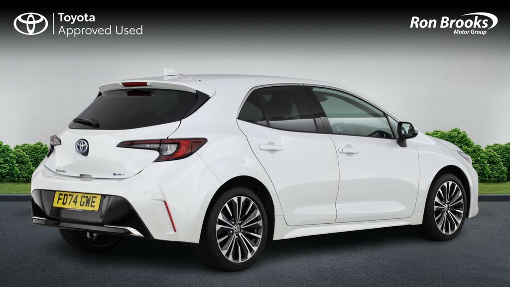 Toyota Corolla 2.0 Vvt-h Design Cvt Euro White #2