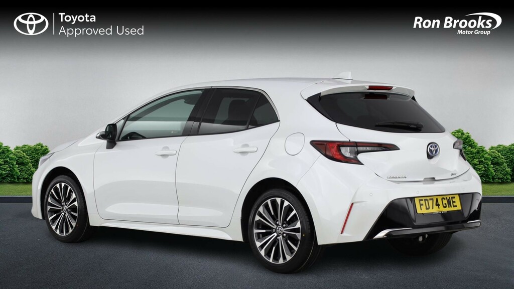 Toyota Corolla 2.0 Vvt-h Design Cvt Euro White #4