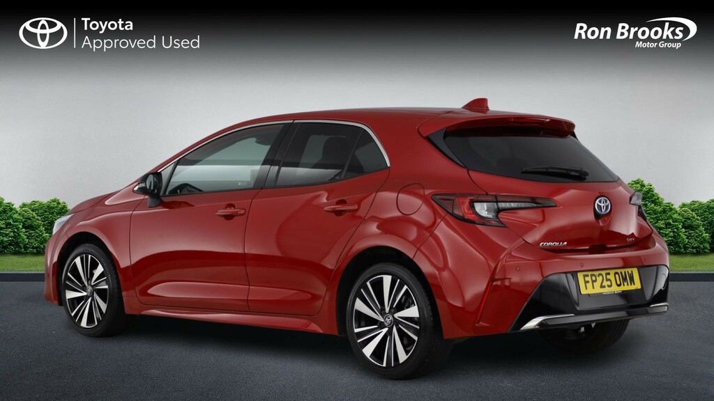 Toyota Corolla 1.8 Vvt-h Design Cvt Euro Red #4