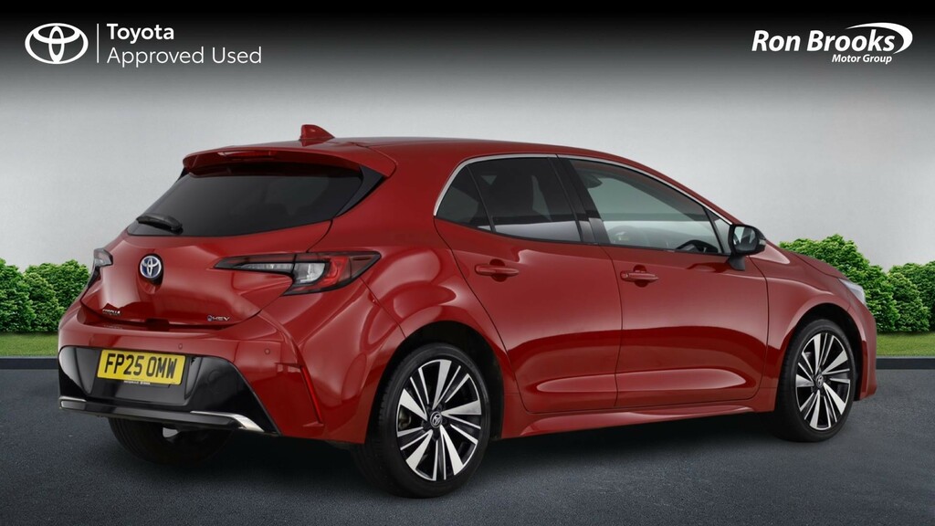Toyota Corolla 1.8 Vvt-h Design Cvt Euro Red #2