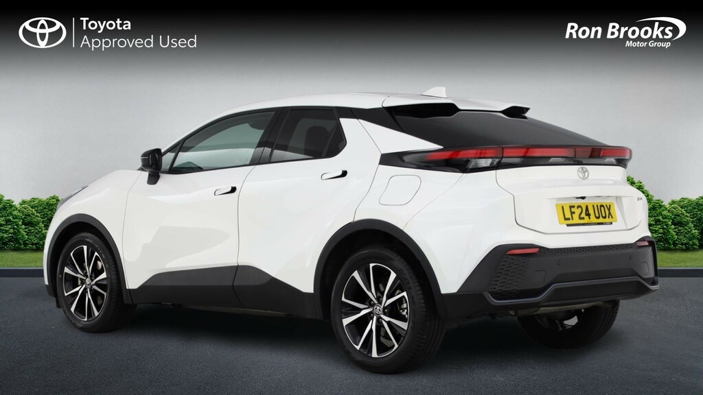 Toyota C-Hr 1.8 Vvt-h Design Cvt Euro White #4