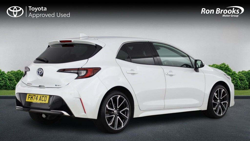 Toyota Corolla 2.0 Vvt-h Excel Cvt Euro 6 White #2