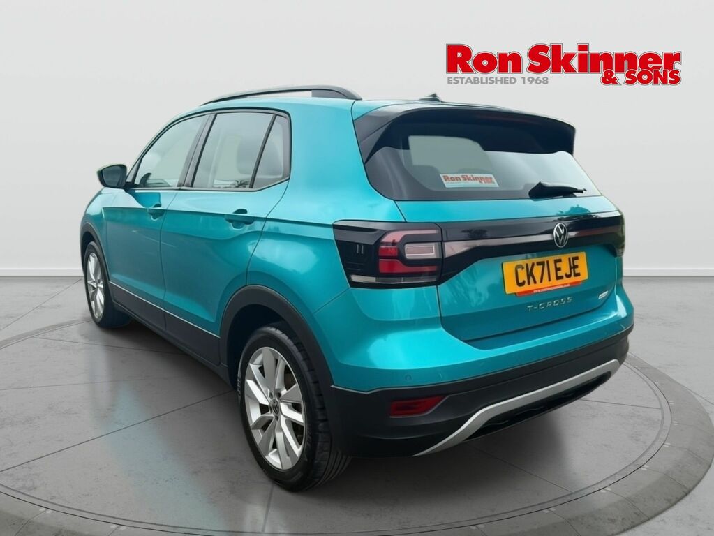 Volkswagen T-Cross 1.0 Tsi Se Suv Euro 6 Ss 110 CK71EJE Blue #3