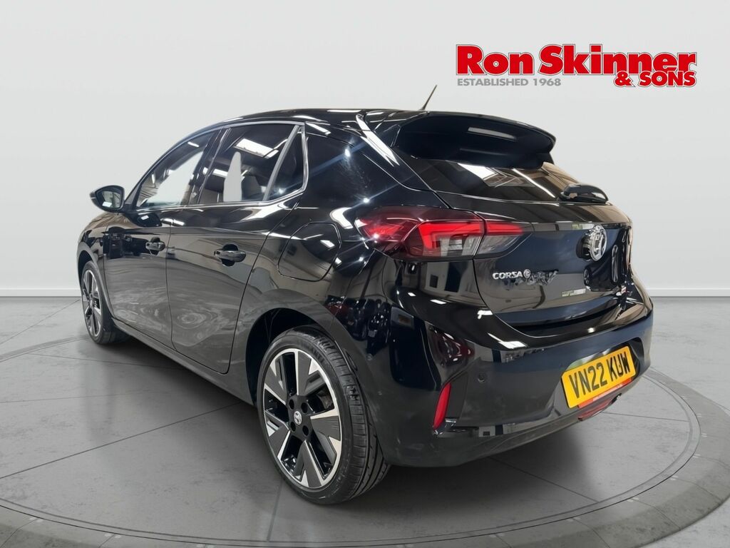 Vauxhall Corsa-e 50Kwh Elite Premium Hatchback 1 VN22KUW Black #3
