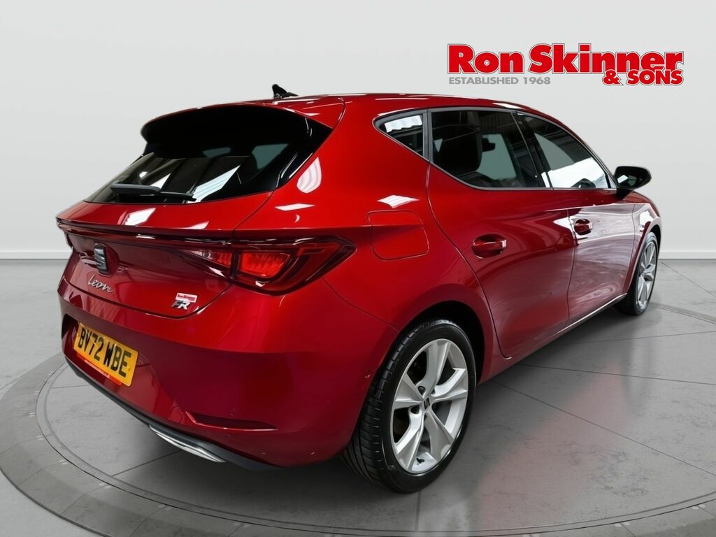 Seat Leon 1.5 Etsi Mhev Fr Hatchback Hybrid Dsg E Red #4
