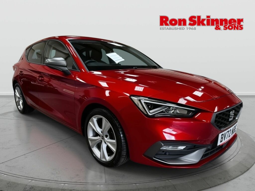 Seat Leon 1.5 Etsi Mhev Fr Hatchback Hybrid Dsg E Red