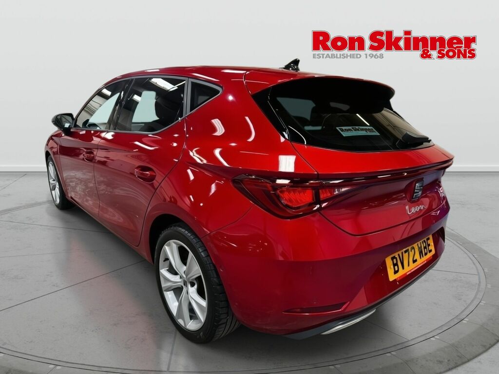 Seat Leon 1.5 Etsi Mhev Fr Hatchback Hybrid Dsg E Red #3