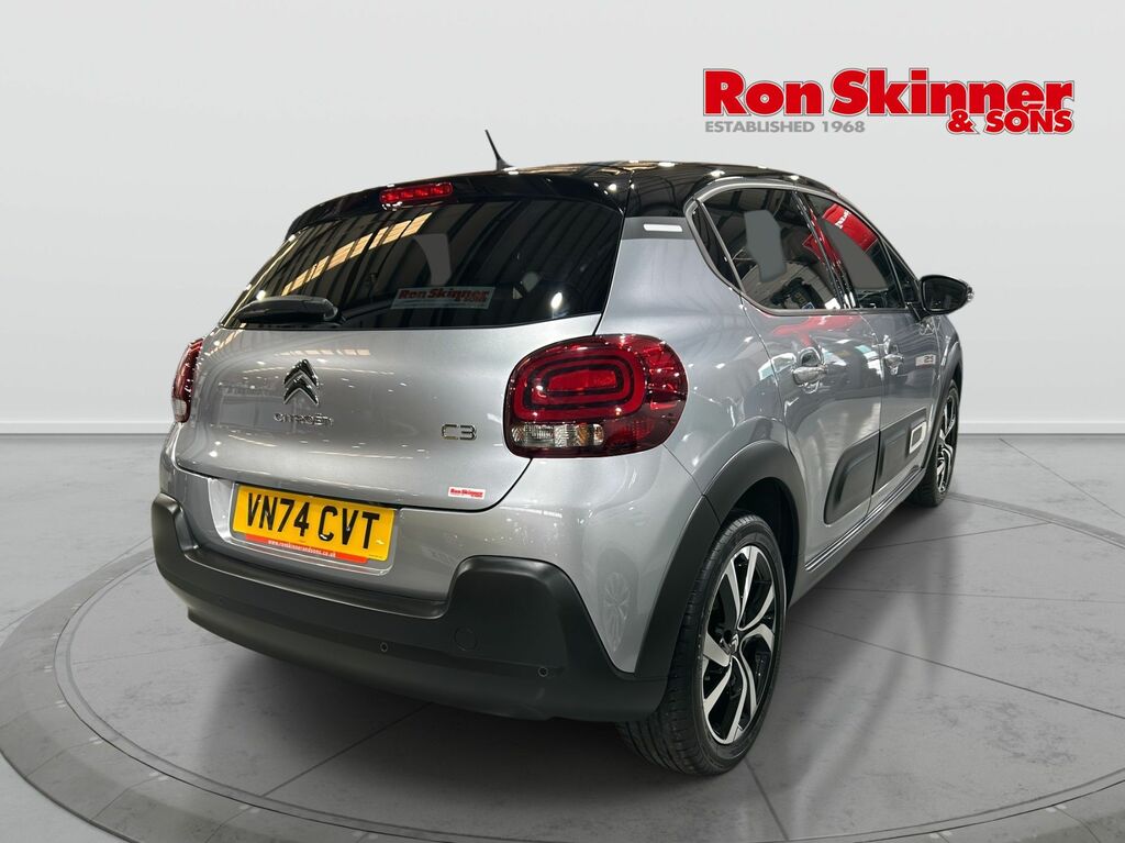 Citroen C3 1.2 Puretech Max Hatchback Eat6 Euro 6 VN74CVT Grey #4