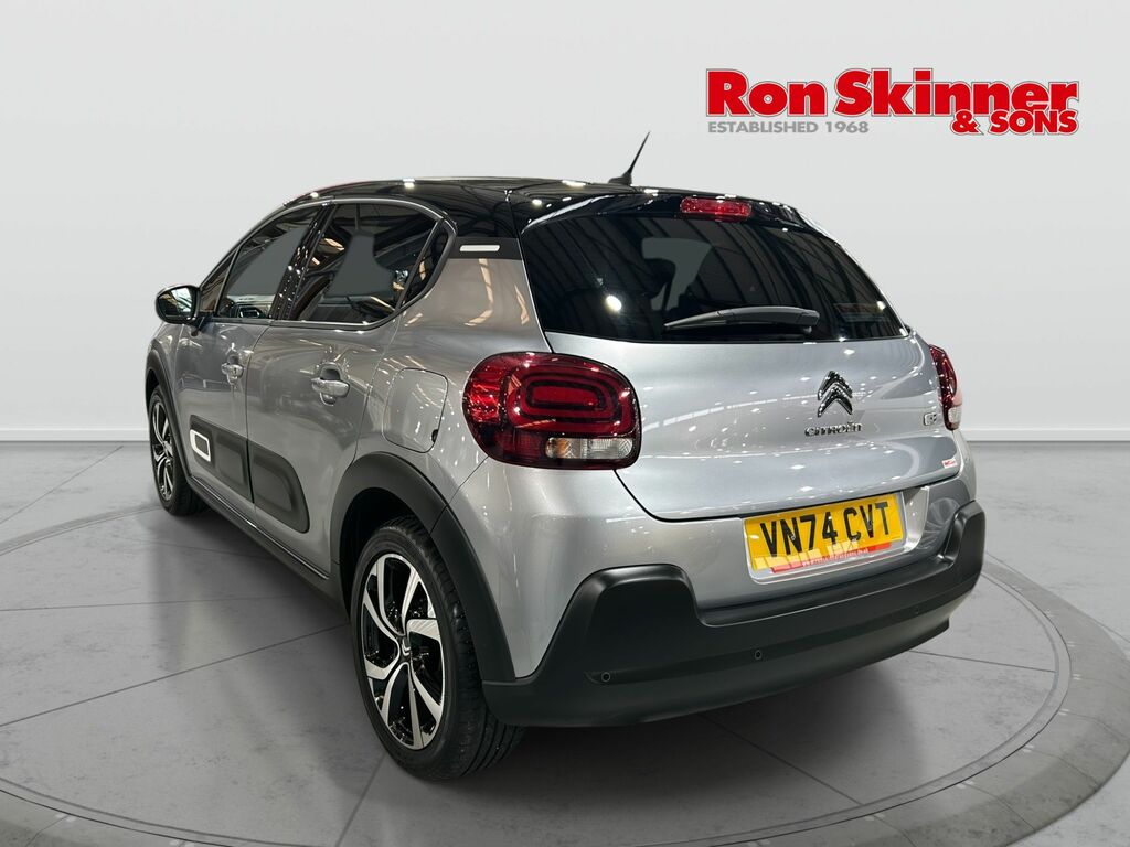 Citroen C3 1.2 Puretech Max Hatchback Eat6 Euro 6 VN74CVT Grey #3