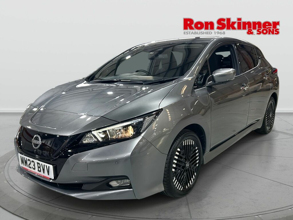 Nissan Leaf 39Kwh N-connecta Hatchback 150 MW23BVV Grey #2