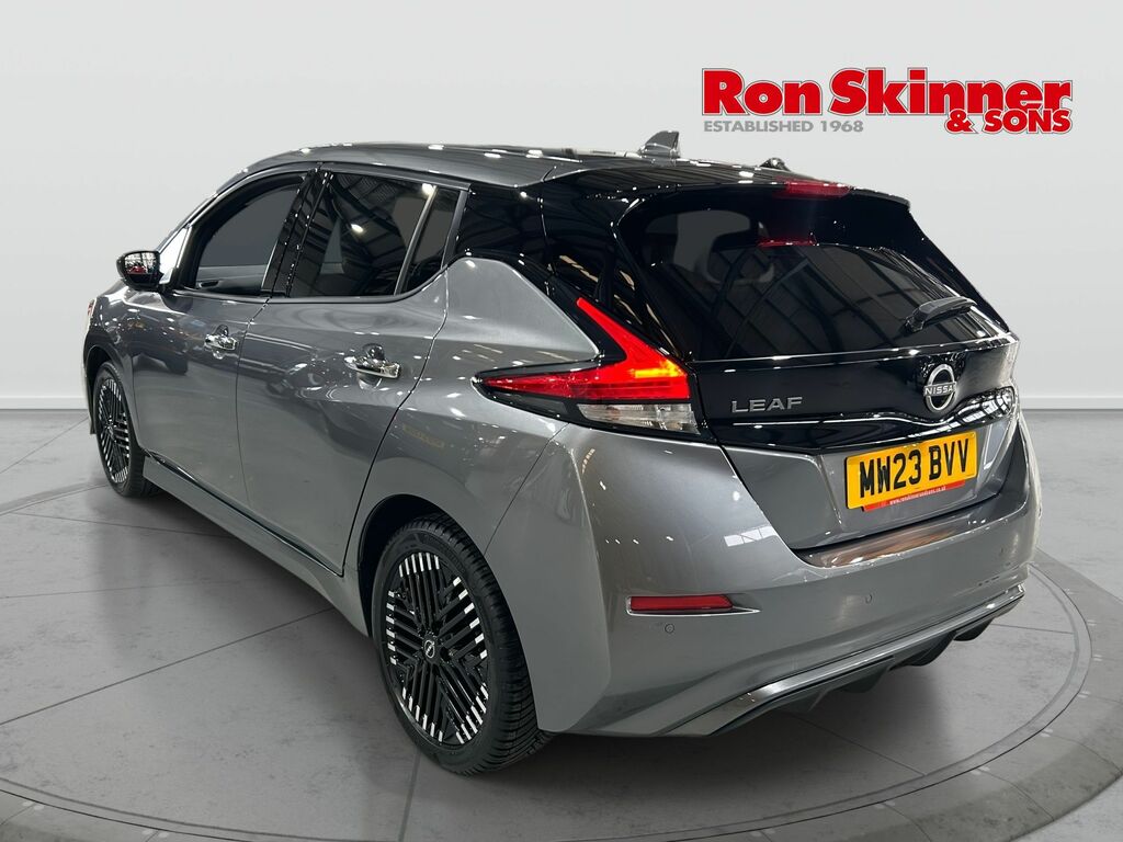 Nissan Leaf 39Kwh N-connecta Hatchback 150 MW23BVV Grey #3