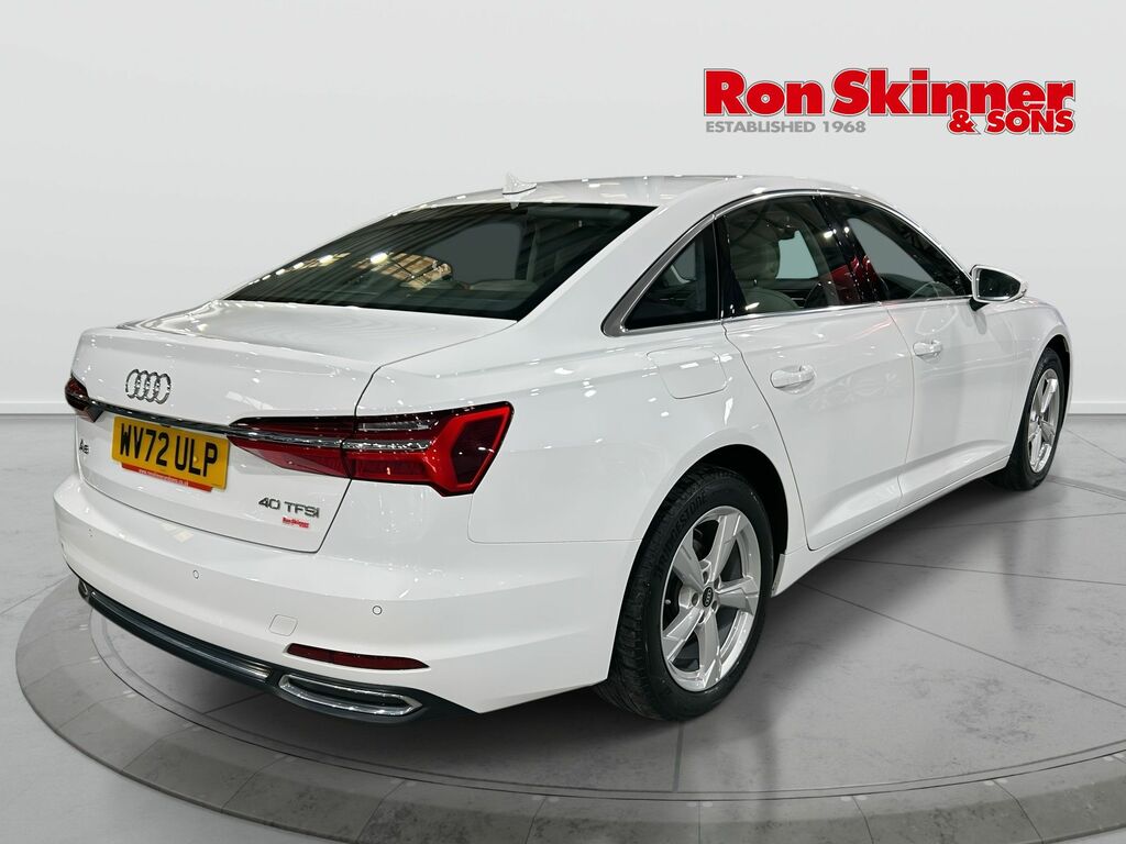 Audi A6 Saloon 2.0 Tfsi 40 Sport Saloon S Tronic Euro WV72ULP White #4