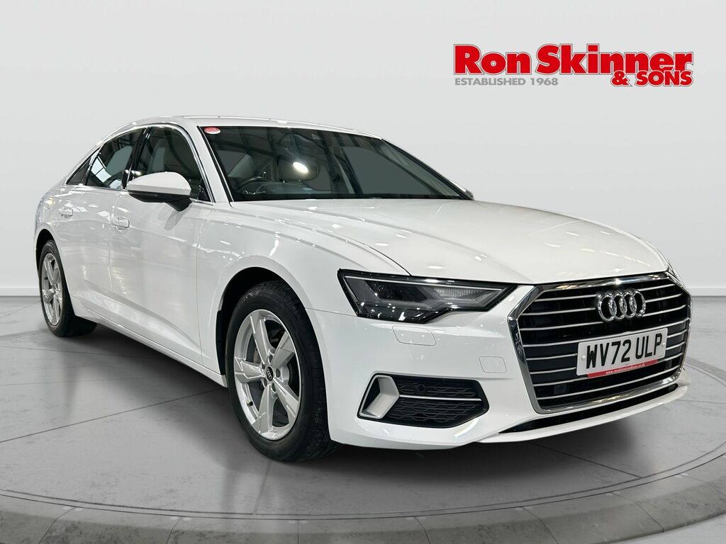 Audi A6 Saloon 2.0 Tfsi 40 Sport Saloon S Tronic Euro White