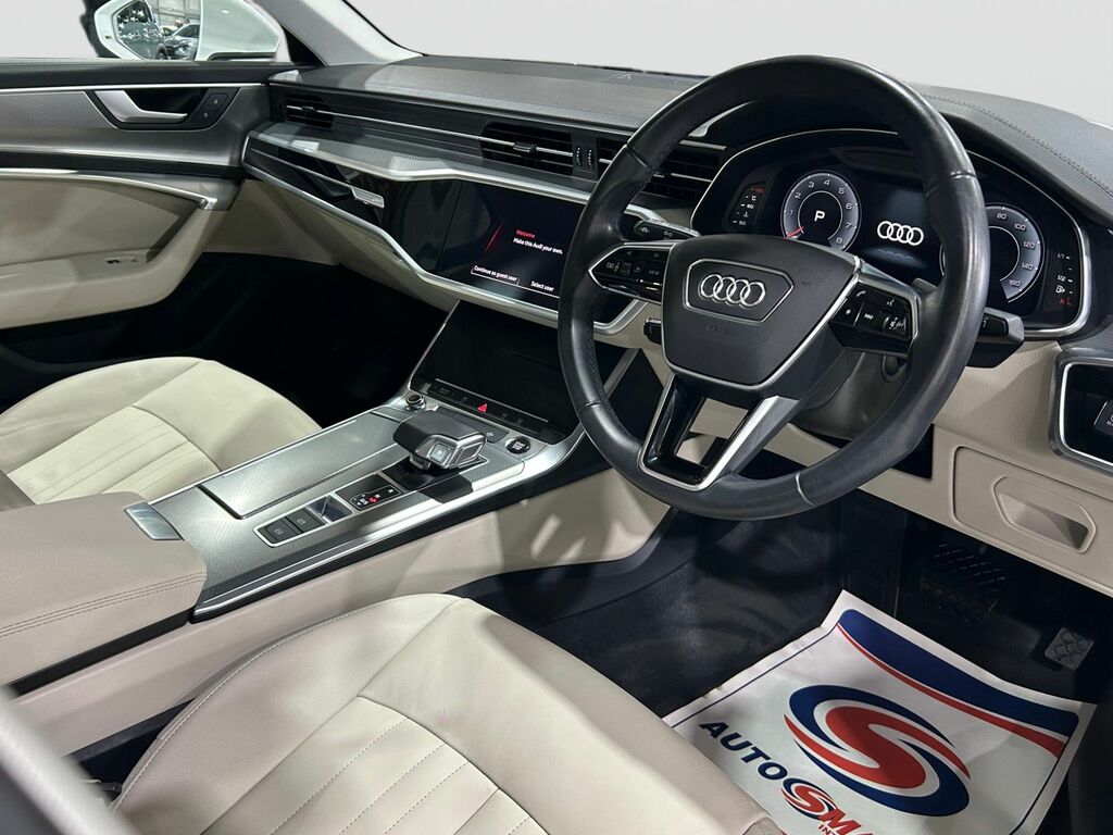 Audi A6 Saloon 2.0 Tfsi 40 Sport Saloon S Tronic Euro WV72ULP White #6