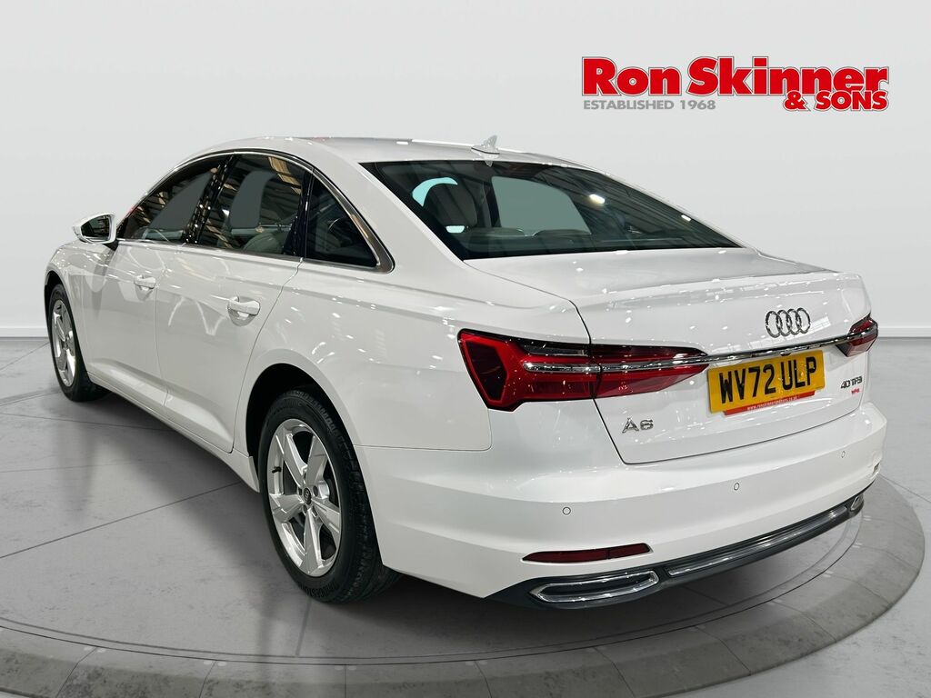 Audi A6 Saloon 2.0 Tfsi 40 Sport Saloon S Tronic Euro WV72ULP White #3