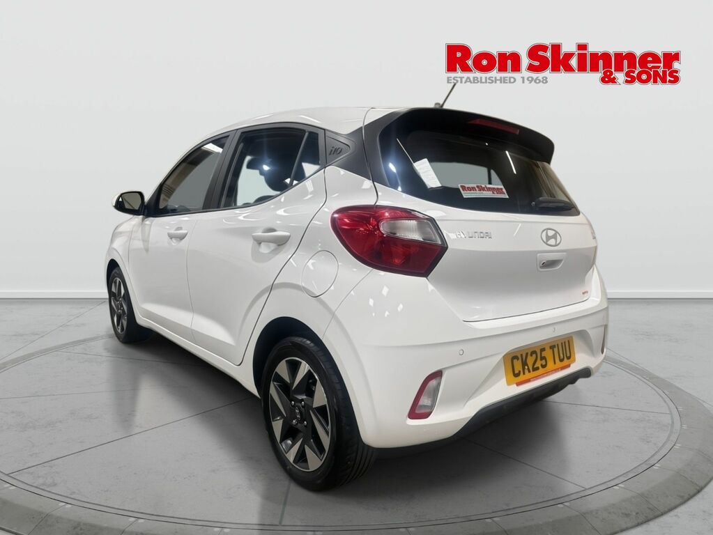 Hyundai I10 1.0 Advance Hatchback Euro 6 Ss CK25TUU White #3