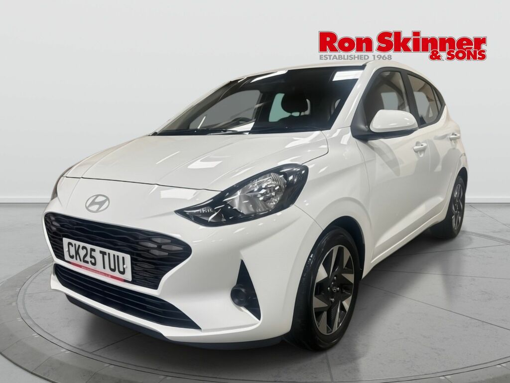 Hyundai I10 1.0 Advance Hatchback Euro 6 Ss CK25TUU White #2