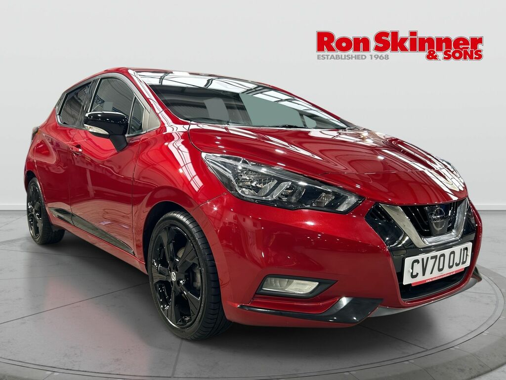Nissan Micra 1.0 Ig-t N-tec Hatchback Euro 6 Red