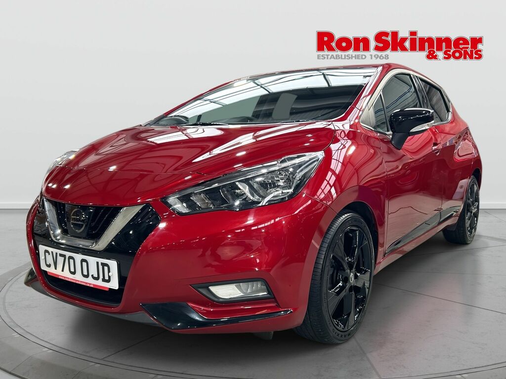 Nissan Micra 1.0 Ig-t N-tec Hatchback Euro 6 CV70OJD Red #2