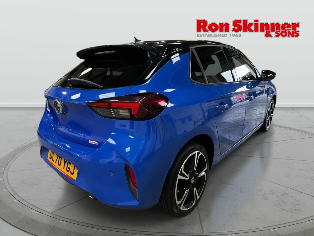 Vauxhall Corsa 1.2 Turbo Sri Hatchback Euro 6 DL70YGJ Blue #4