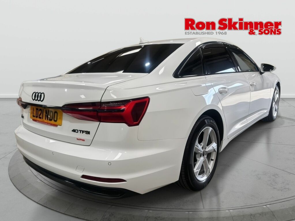 Audi A6 Saloon 2.0 Tfsi 40 Sport Saloon S Tronic Euro LD21NDO White #4