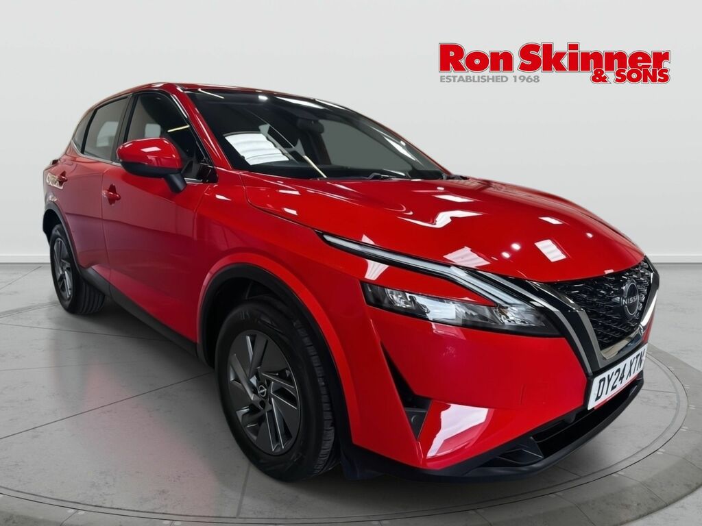 Nissan Qashqai 1.3 Dig-t Mhev Acenta Premium Suv Hybri DY24XTN Red