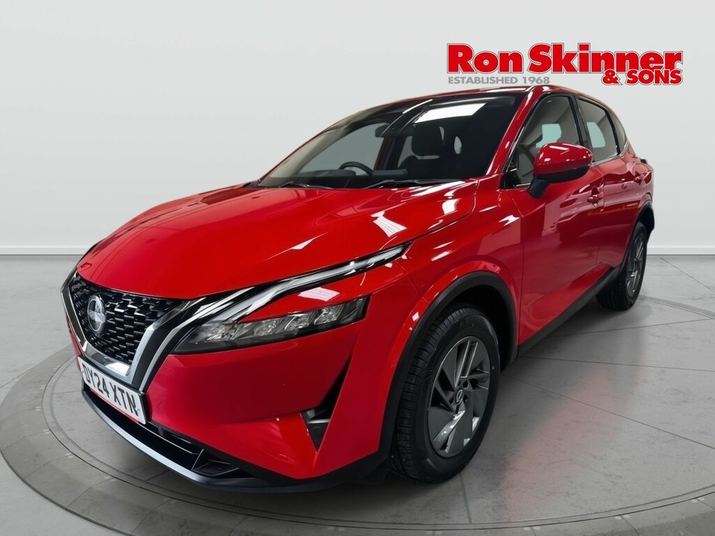 Nissan Qashqai 1.3 Dig-t Mhev Acenta Premium Suv Hybri DY24XTN Red #2