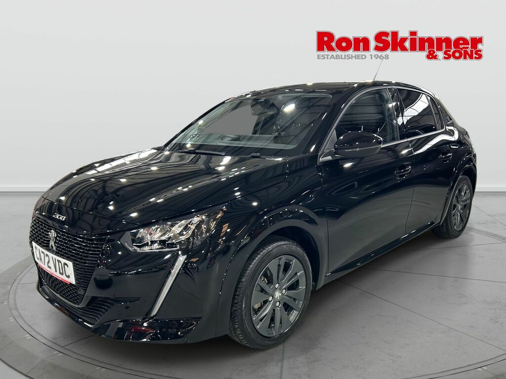 Peugeot e-208 50Kwh Allure Premium Hatchback Black #2