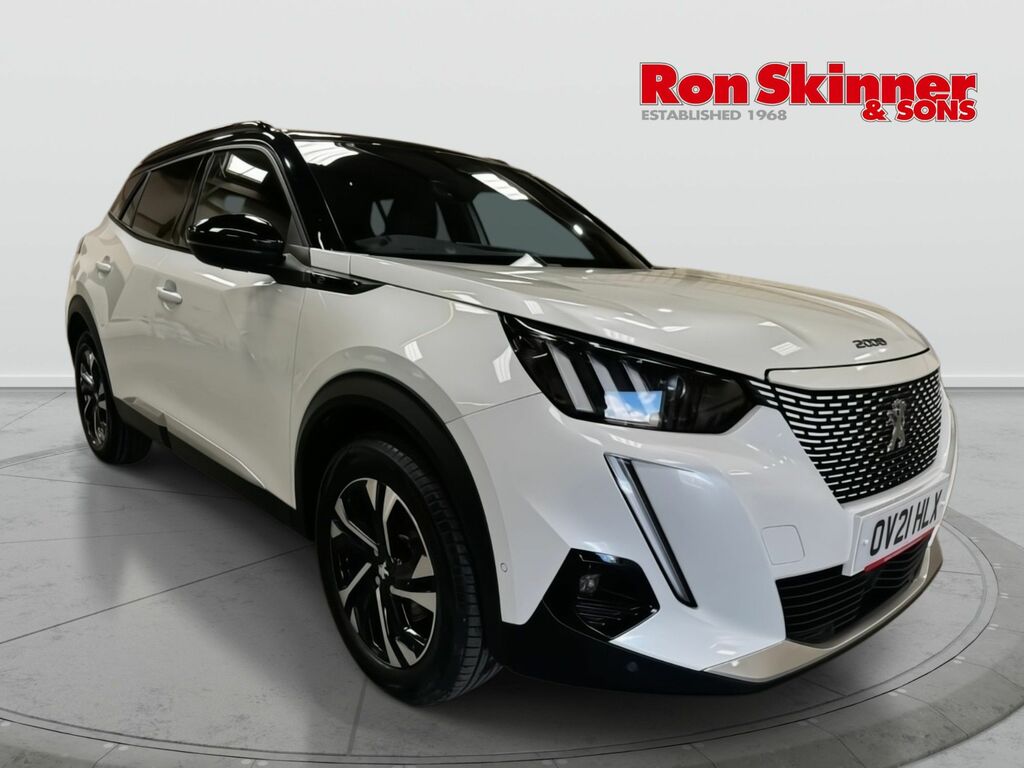 Peugeot e-2008 50Kwh Gt Suv 136 Ps White
