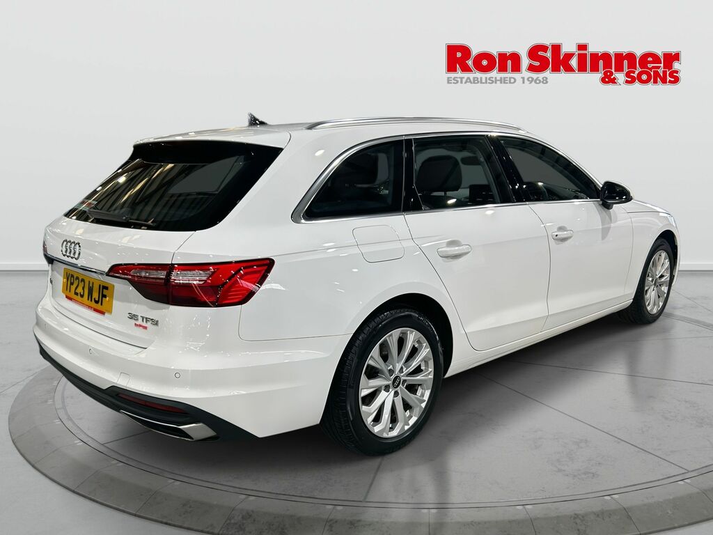 Audi A4 Avant 2.0 Tfsi 35 Technik Estate S Tronic Eur YP23WJF White #4