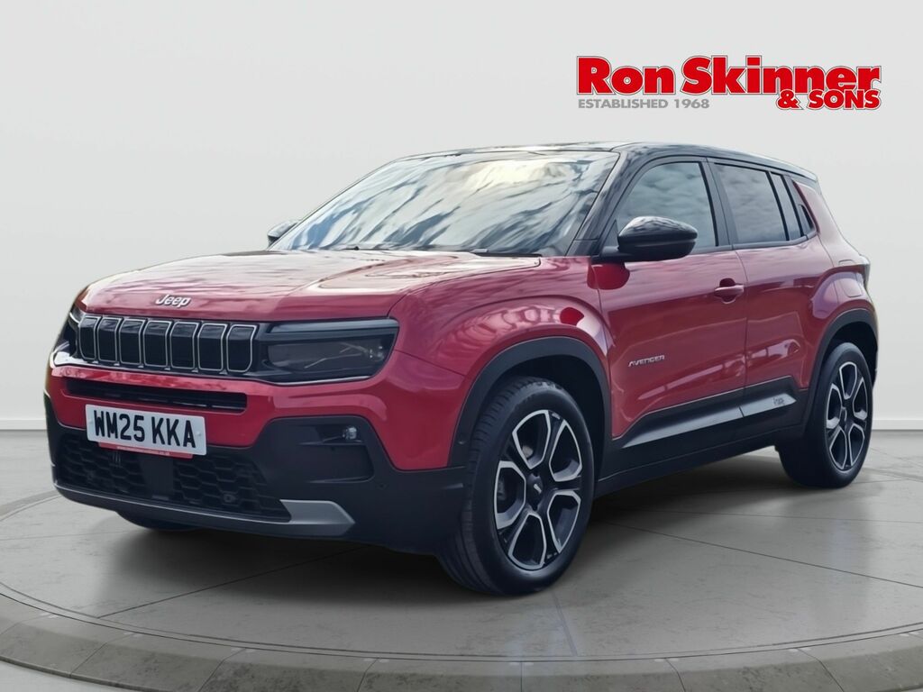 Jeep Avenger 1.2 Summit Suv Euro 6 Ss 100 WM25KKA Red #2