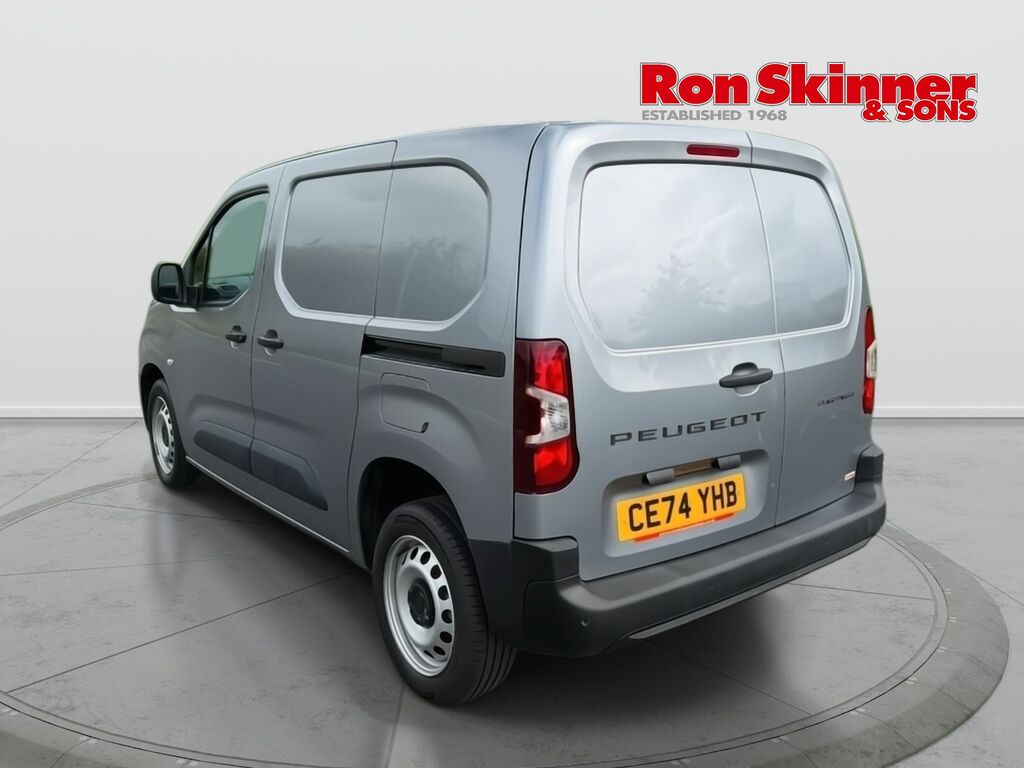 Peugeot Partner 1.5 Bluehdi 1000 Professional Standard Panel Van 5 CE74YHB Grey #3