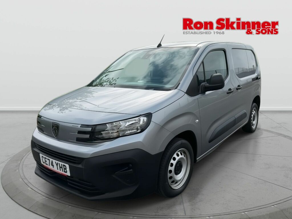 Peugeot Partner 1.5 Bluehdi 1000 Professional Standard Panel Van 5 CE74YHB Grey #2