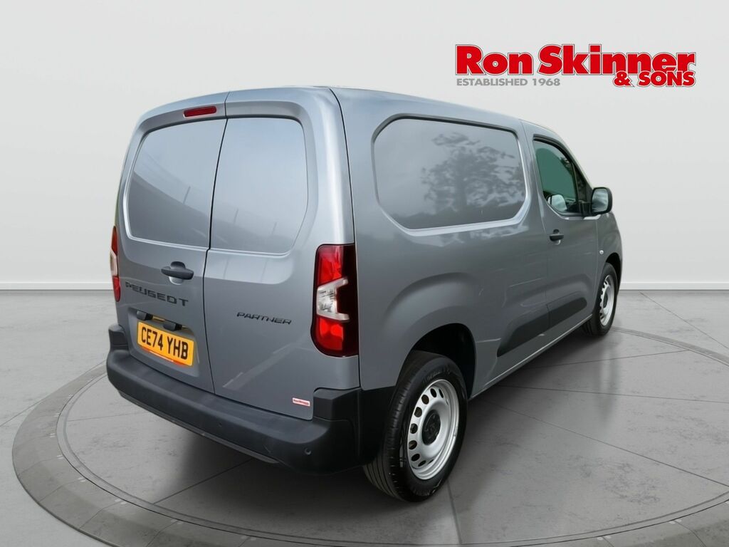 Peugeot Partner 1.5 Bluehdi 1000 Professional Standard Panel Van 5 CE74YHB Grey #4