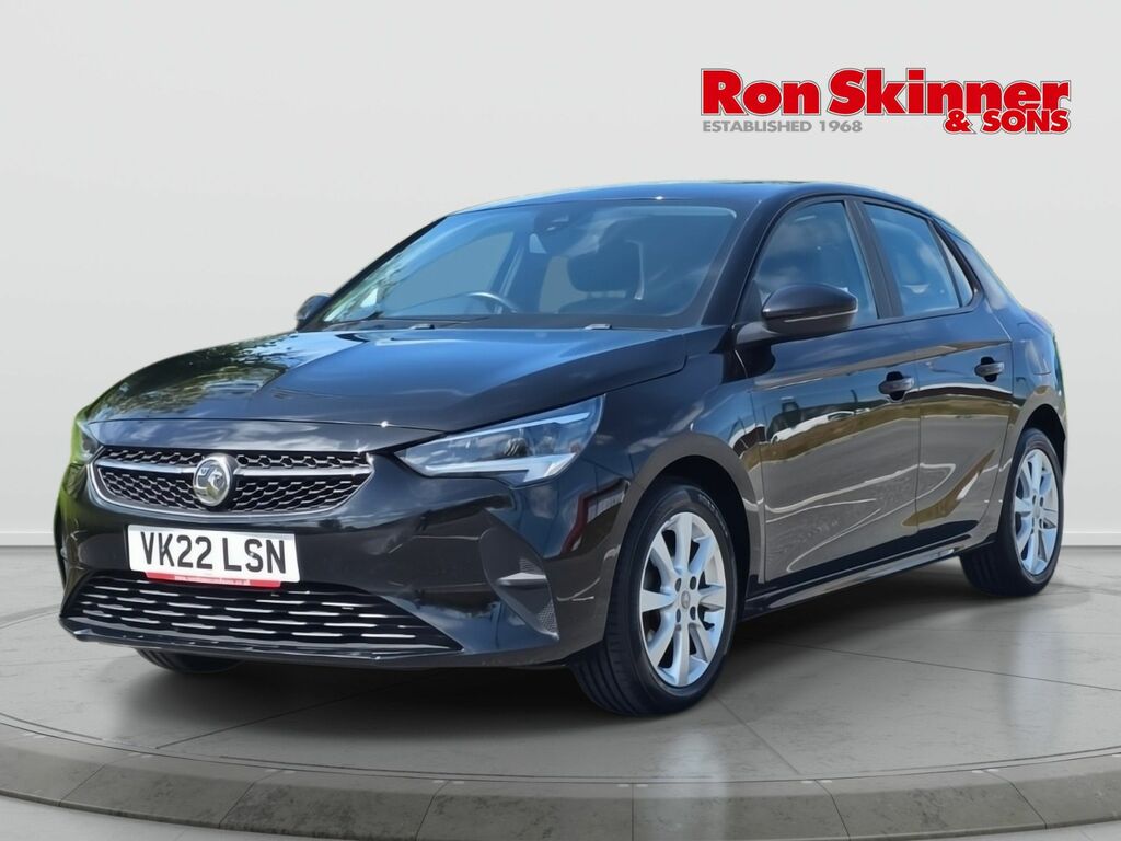 Vauxhall Corsa 1.2 Se Edition Hatchback Euro 6 VK22LSN Black #2